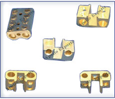 Brass Fuse Parts, Brass contacts Fuse Parts, Brass HRC Fuse Contact, Brass mem Fuse, Brass Sell Fuse Clip, Brass Fittings & Fuse Parts, Brass Fuse Connectors, Brass HRC Fuse Parts